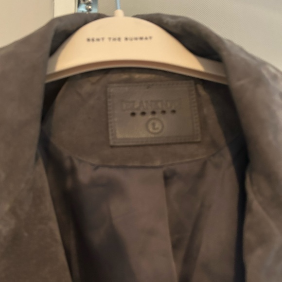 Blank Nyc Moto Jacket in Grey suede size Large - Picture 4 of 10
